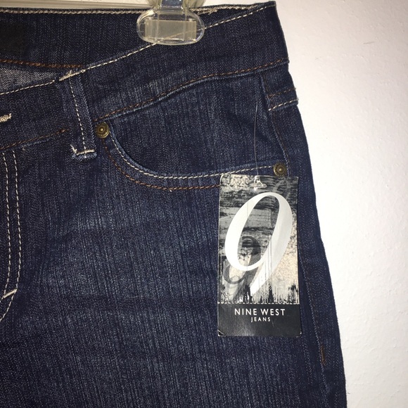 Nine West Mid Rise Bootcut Jeans 8/28 8 nwt - Picture 6 of 8